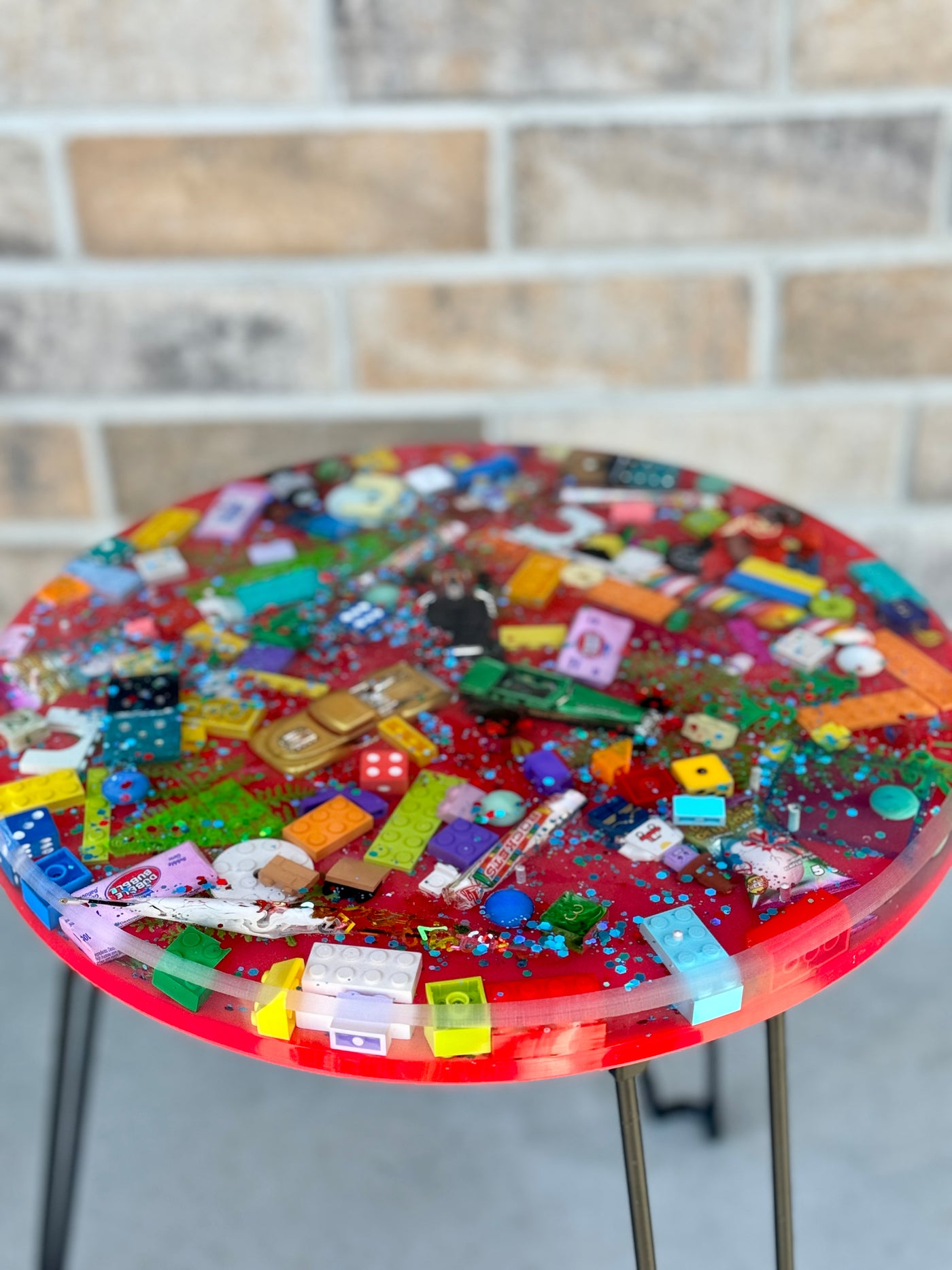 Table LEGO - Résine